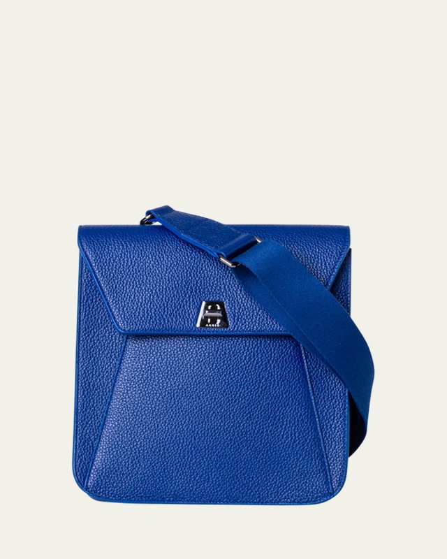 Anouk Small Leather Messenger Bag